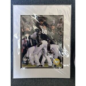 Colorado Rockies 2007 NL Champions Matted 8” By 10” Photo feat Yorvit Torrealba